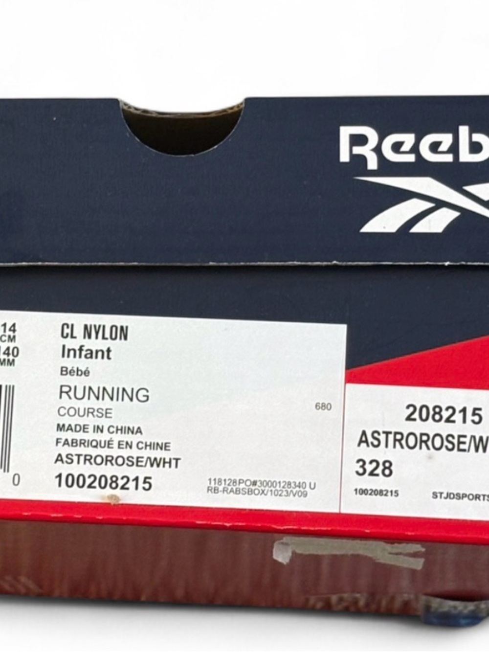 Kids Pink Reebok Sneakers - White Accents - Picture 5 of 5